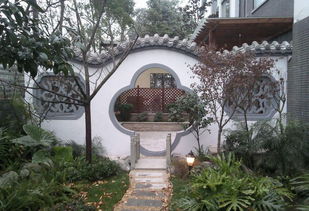 園林風格花園設計效果圖 融合自然與藝術的視覺盛宴